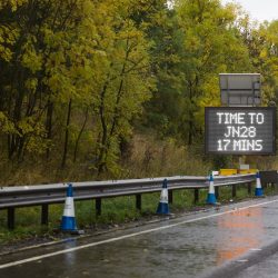 Real-time traffic data VMS from MVIS