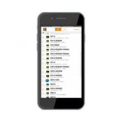 VMS Programming software on a mobile phone