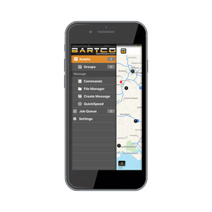 VMS Programming software on a mobile phone