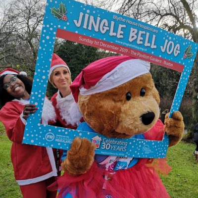 mvis staff at jingle bell jog