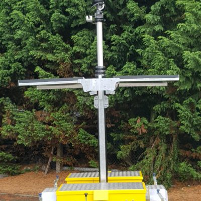 solar ip with portable cctv