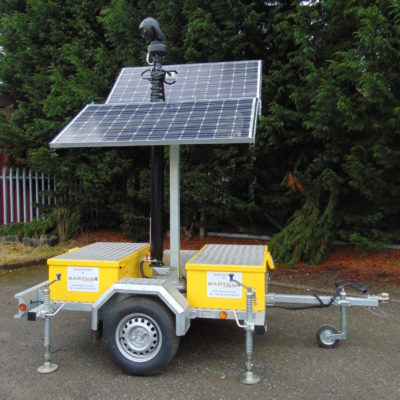 solar ip with portable cctv