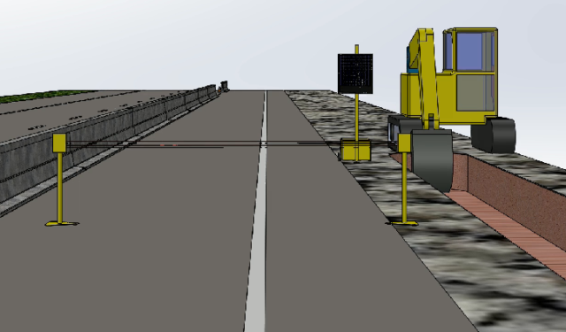 mvis works egress safety solution