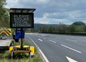 please ensure social distancing