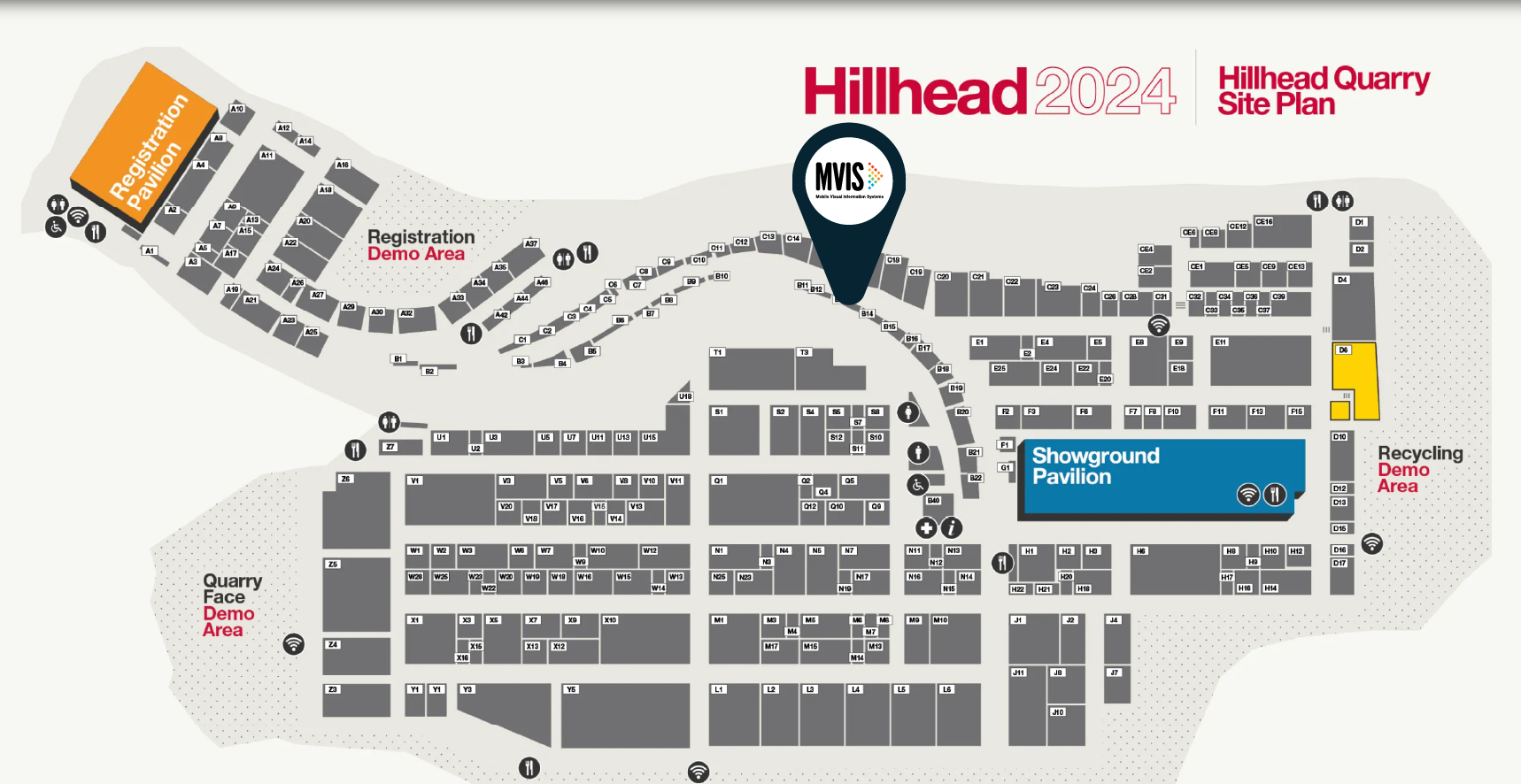MVIS location on the Hillhead Floorplan