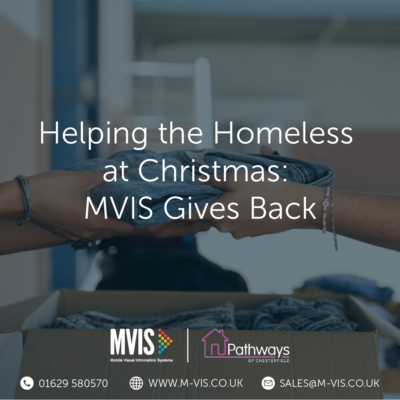 Helping the Homeless at Christmas: MVIS Gives Back
