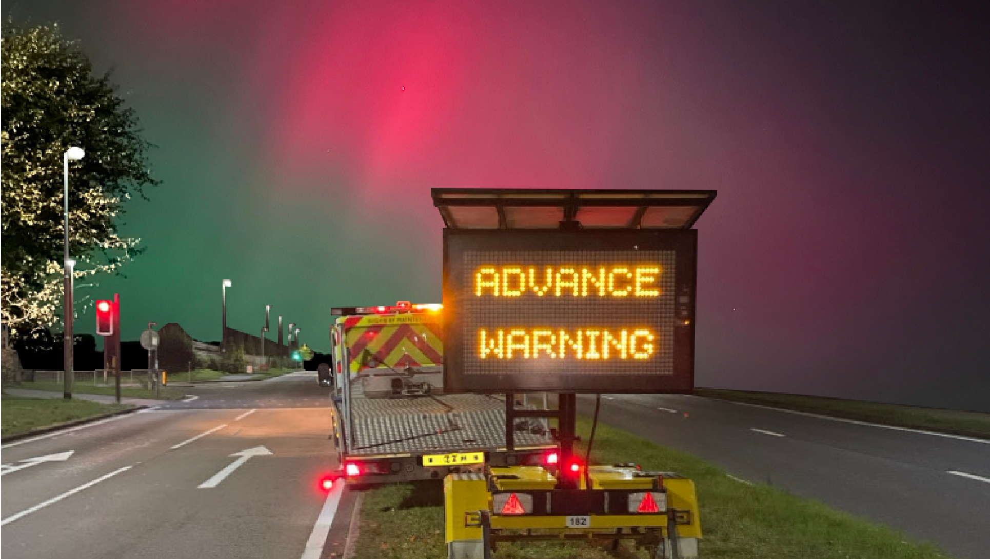 Portable 5-colour VMS for Hire for Roadworks