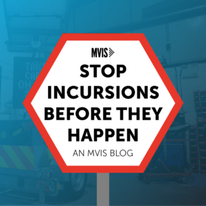Stop Sign with the word Incursion in it